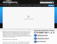 Tablet Screenshot of distrophonix.com